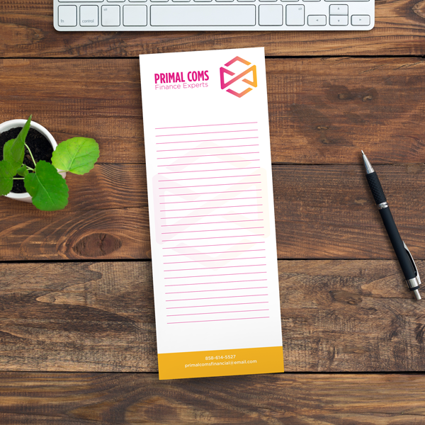 Memo Pads with Your Logo or Design